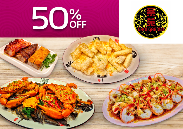 50% OFF at Choi Garden Promo