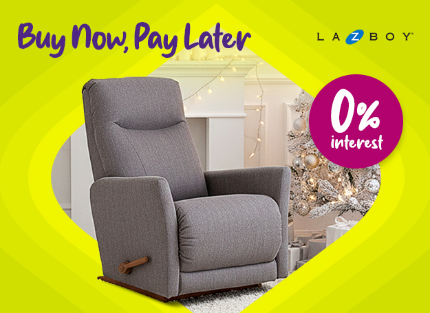 Buy Now, Pay Later at Blims Fine Furniture and La-Z-Boy Galleries and get 0% interest on installments for up to 24 months with your EastWest credit card. 