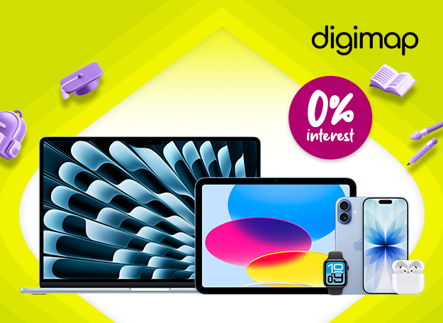 Enjoy special prices plus Buy Now, Pay Later* at 0% installment for up to 24 months at Digimap with your EastWest Credit Card.