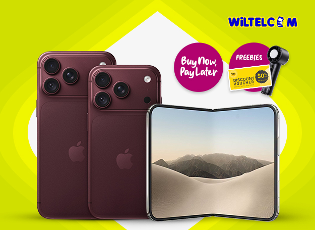Get the new iPhone 18 Series or iPhone Duo at participating iCenter, iGadget, and Wiltelcom stores with your EastWest credit card. Enjoy cash price at 0% installment for 12 or 24 months, plus Buy Now, Pay Later*, until October 18, 2026.  Buy an iPhone 18 Pro, iPhone 18 Pro Max, or iPhone Duo device during the freebie offer period and get a free WIWU Ice Engine Turbo Fan worth Php 1,599 and Apple Adapter worth Php 1,190. At participating iCenter stores, you will also get a 50% discount voucher on Yale Digita