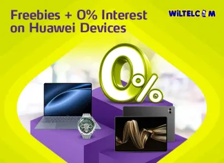 Enjoy 0% interest on installments of up to 24 months, plus exciting freebies with select Huawei gadgets at Witelcom when you use your EastWest credit card! 