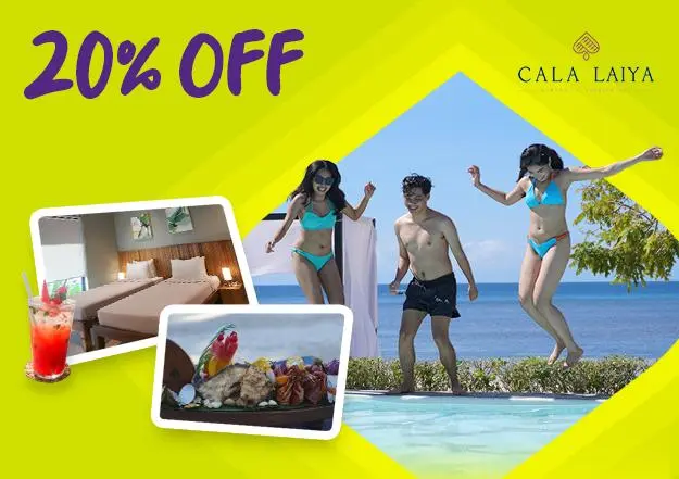 EastWest 20% OFF at Cala Laiya official promo image