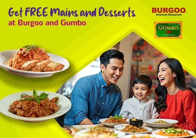 EastWest FREE Dining Treats at Burgoo and Gumbo official promo image