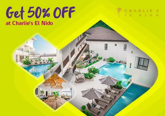 EastWest 50% OFF at Charlie’s El Nido official promo image