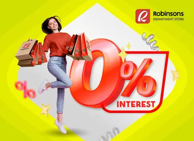 EastWest 0% Installment at Robinsons Dept. Store official promo image