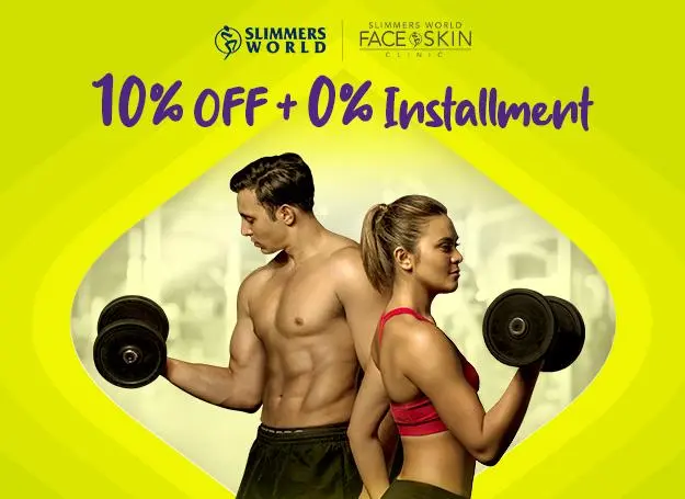 EastWest 0% Installment Plan + 10% OFF at Slimmers World official promo image