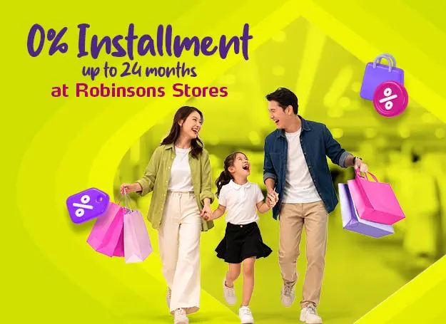 EastWest Enjoy Flexible Installment Terms at Robinsons Stores official promo image