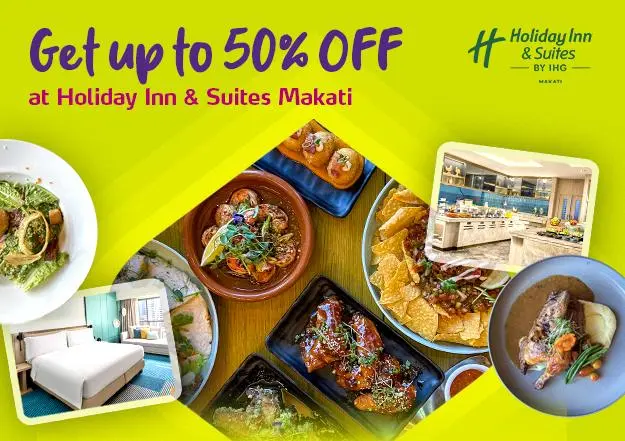 EastWest Up to 50% OFF at Holiday Inn & Suites Makati official promo image