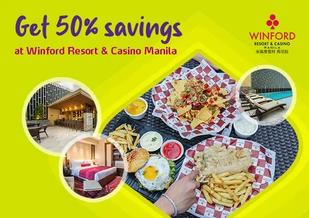 EastWest 50% Savings at Winford Resort & Casino Manila official promo image