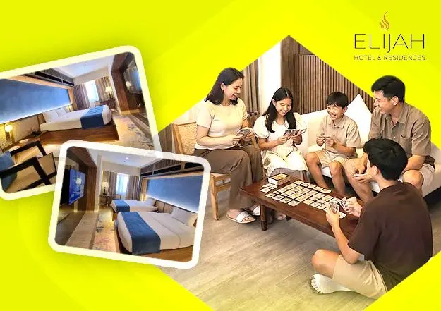 EastWest Up to 50% savings on rooms and dining at Elijah Hotel & Residences official promo image