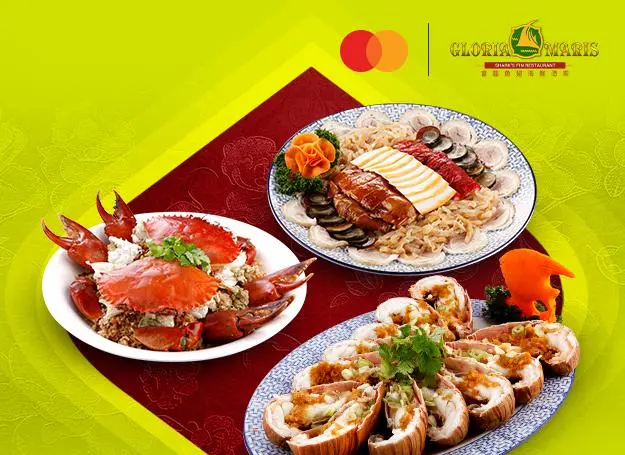 EastWest 50% savings at Gloria Maris Shark’s Fin Restaurant Greenhills official promo image